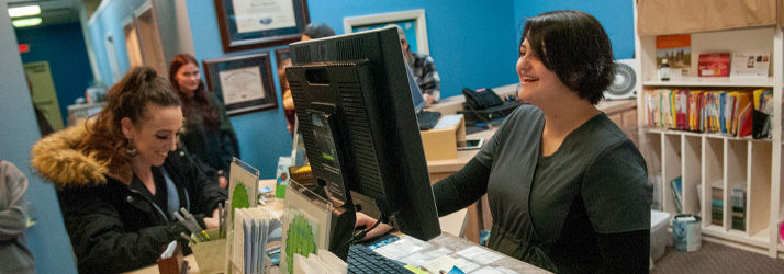 Chiropractic Copperas Cove TX Skyler At Front Desk